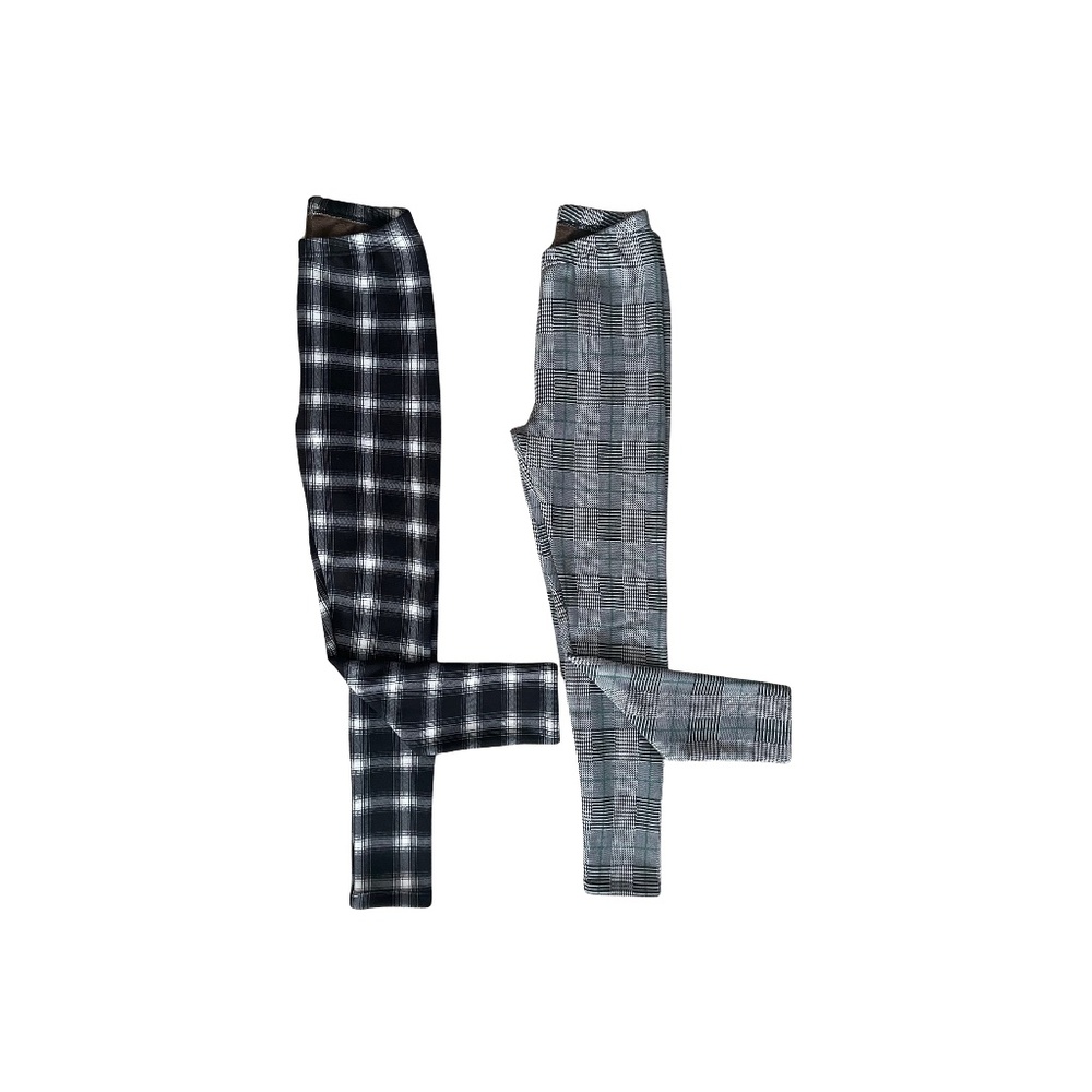 Just Cozy Women's Faux Fur-Lined Leggings_Set of 2_Size M/L